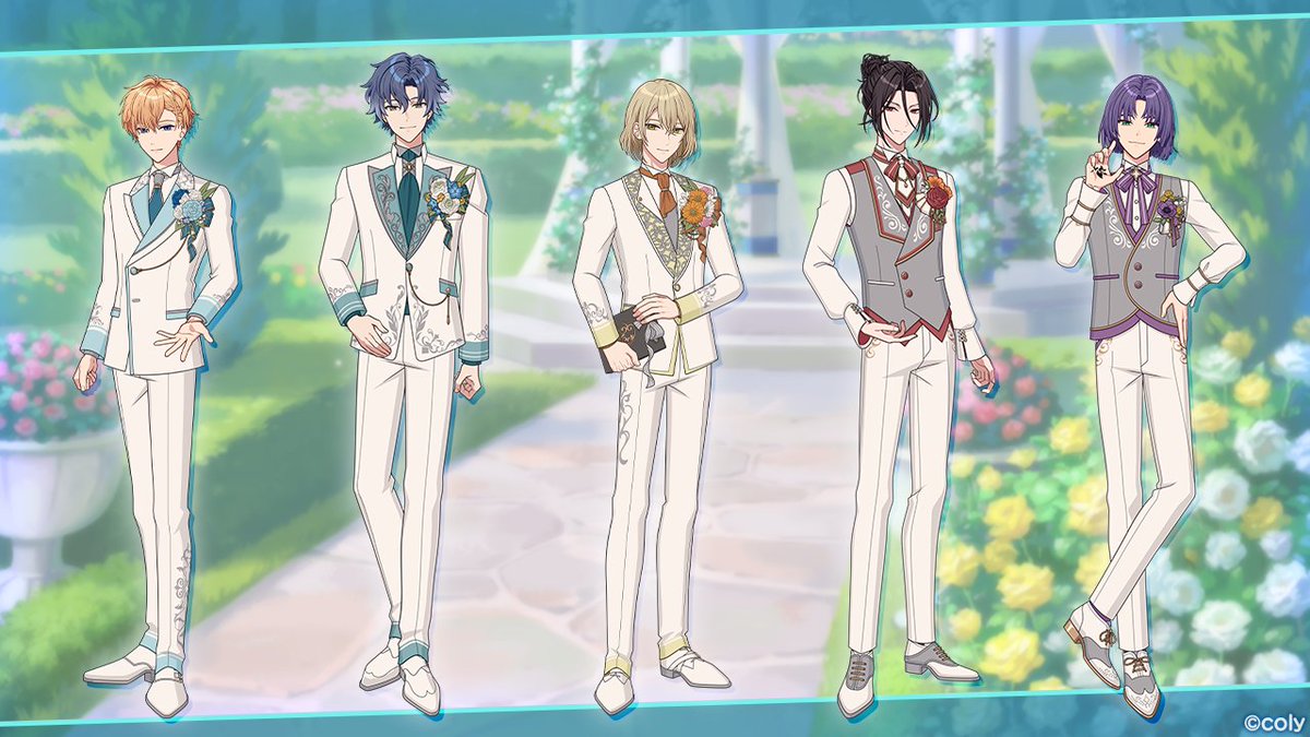 mahoyaku_info's tweet photo. 【イベント情報】

現在開催中のイベント「花の加護と爛漫のノッツェ」に登場するカード立ち絵を特別大公開！
カードをホームにセットすると、新たな衣装を着こなす魔法使いたちをご覧いただけます！

イベントは6月11日 13:00まで🌟 引き続きどうぞお楽しみください！

#まほやく https://t.co/8xfwjgpFdV