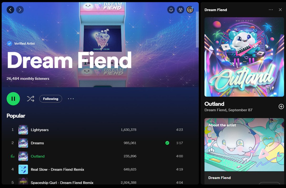 Bitcoin_Cookie's tweet image. @funkydreamfiend hoping all is well! Any news on future releases? Love the current output of music 😎
#RetroSynthWave #Retro