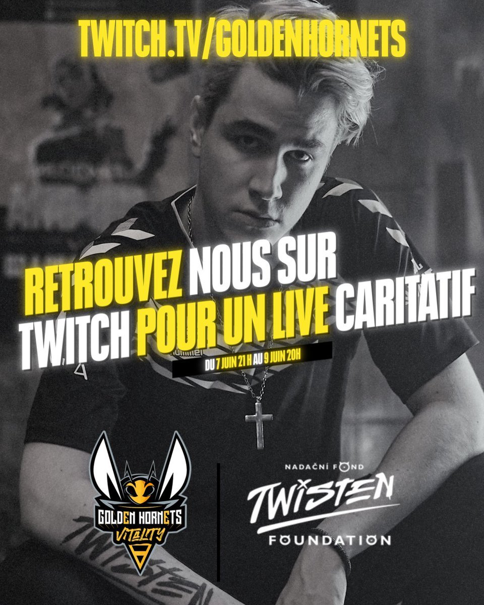 🚨 DERNIER RUSH 🚨

Il reste moins de 12h pour récolter un maximum de dons, c'est MAINTENANT ou JAMAIS !!

📺 : twitch.tv/Golden_Hornets