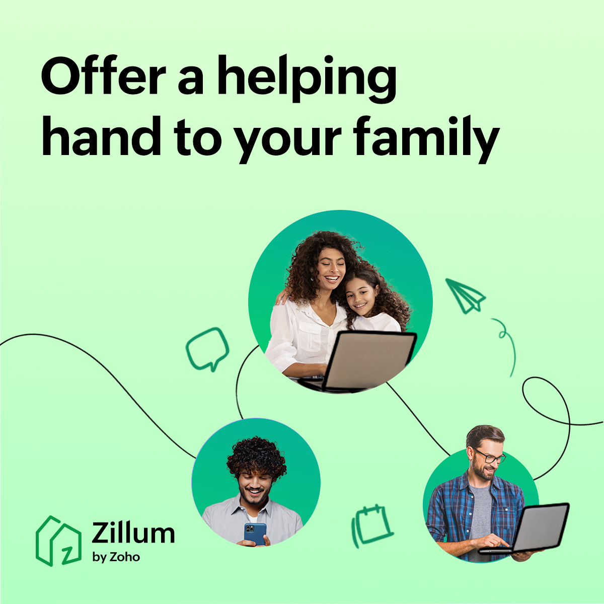 Share responsibilities within your household with a #FamilyCalendar. 📅

Always stay informed about your family's schedules and lend a helping hand if someone's overloaded. 🤝

Learn more → zoho.to/family-calendar