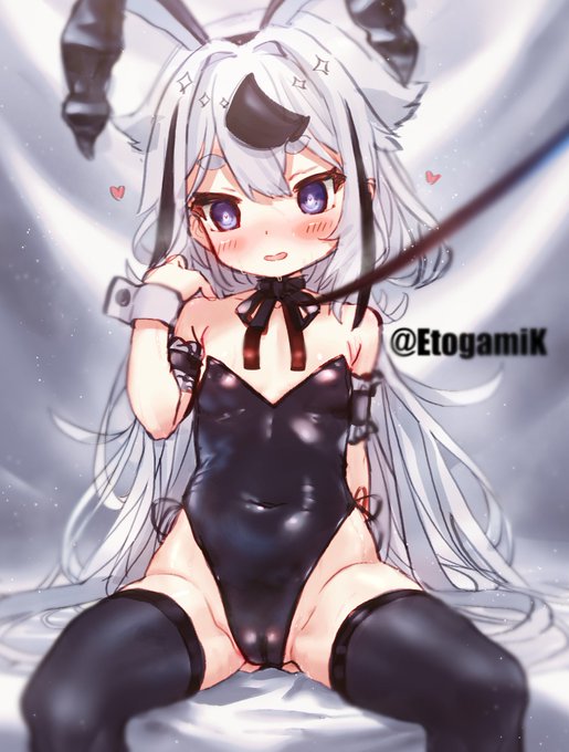 可愛いうさぎさんを捕まえたヨ 