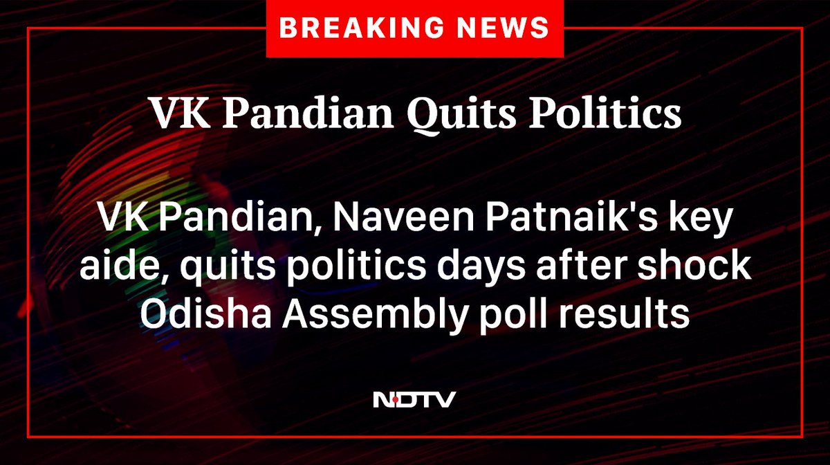 ndtv's tweet image. #VKPandian