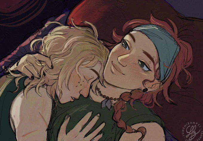 post mission cuddle #skyelock 