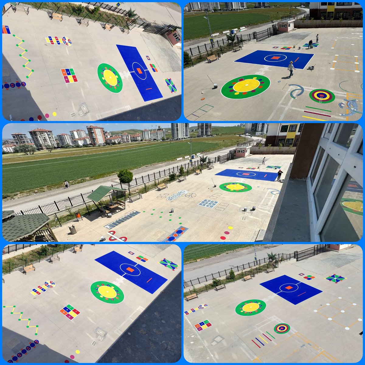 Pursaklar Yıldırım Beyazıt İlkokulu okul bahçesi oyun alanlarının çizimi tamamamlandı. Öğrenciler oyun alanlarına kavuştu.
<a href="/Yusuf__Tekin/">Yusuf Tekin</a>
 <a href="/yilmazn/">Yilmaz N</a>
<a href="/omurfatih/">Ömür Fatih Karakullukçu</a>
<a href="/meb_dhgm/">Destek Hizmetleri Genel Müdürlüğü</a>
<a href="/ozkan_meb/">Özkan AVCI</a>
<a href="/MemAnkara/">Ankara İl Millî Eğitim Müdürlüğü</a>
<a href="/kocakysr/">Yaşar Koçak</a>
@ismail_ctinkaya
<a href="/UgurAktepe66/">Uğur Aktepe 🇹🇷</a>