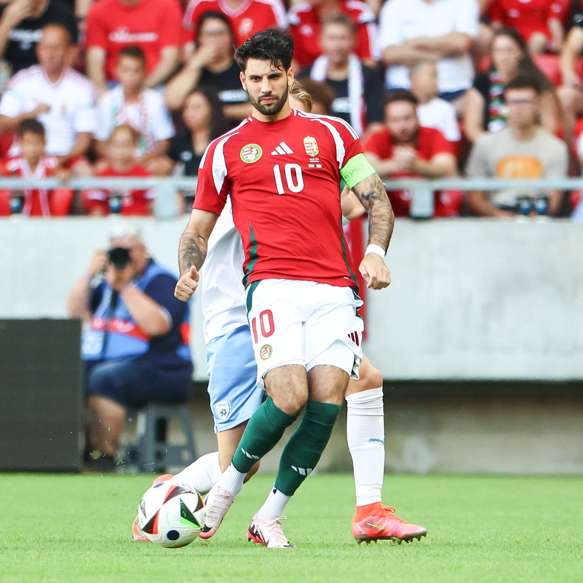LFC's tweet photo. Szobo in action as he captained Hungary yesterday 🇭🇺 https://t.co/JQdp8SSRCO