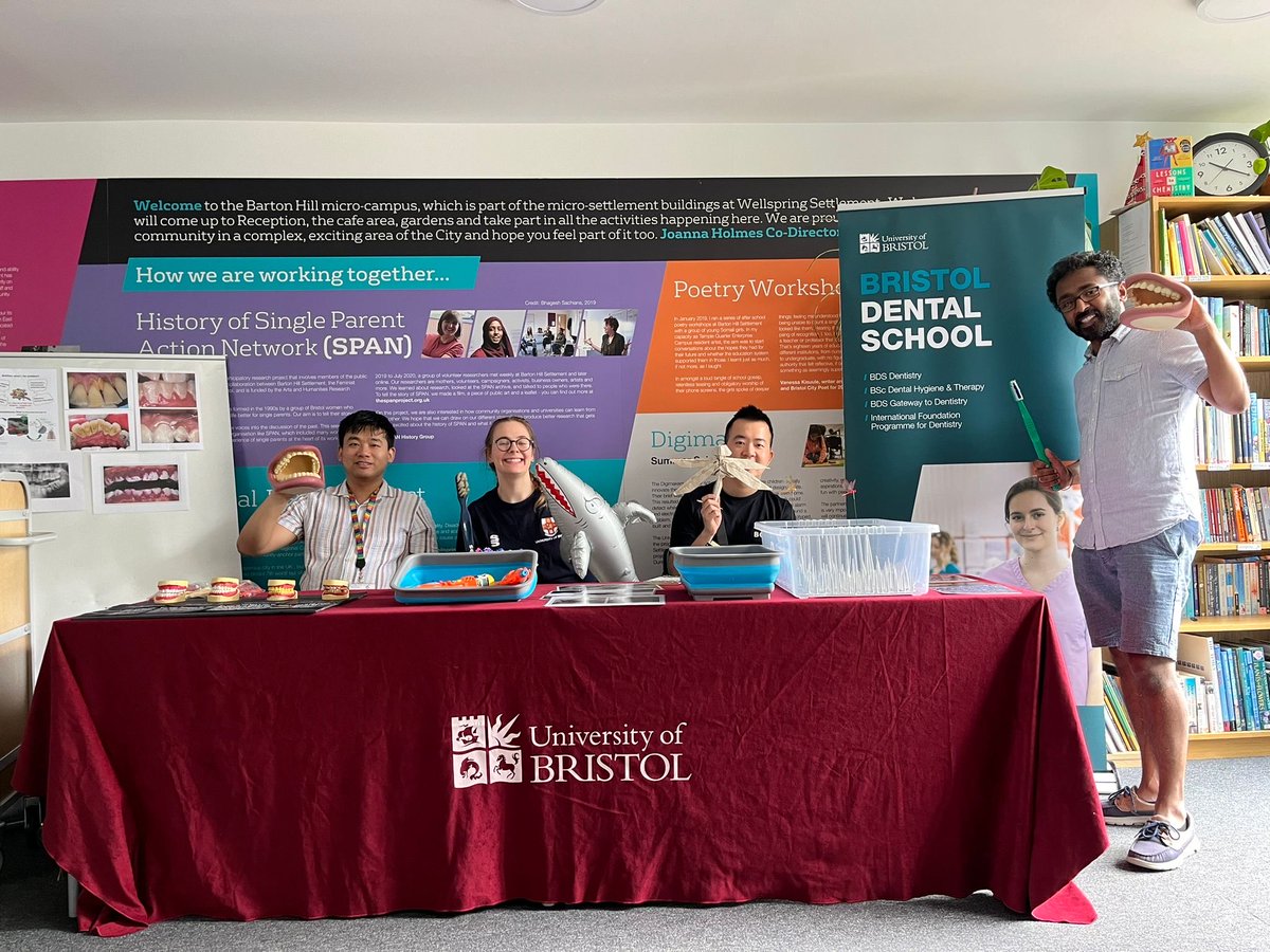 Angela Nobbs (@superstreps) on Twitter photo Another chance to check out the fab research <a href="/Brisdental/">bristoldental</a> with the team, this time at Barton Hill micro-campus - there’s water pistols, inflatable sharks & more!! Another chance to check out the fab research <a href="/Brisdental/">bristoldental</a> with the team, this time at Barton Hill micro-campus - there’s water pistols, inflatable sharks & more!!