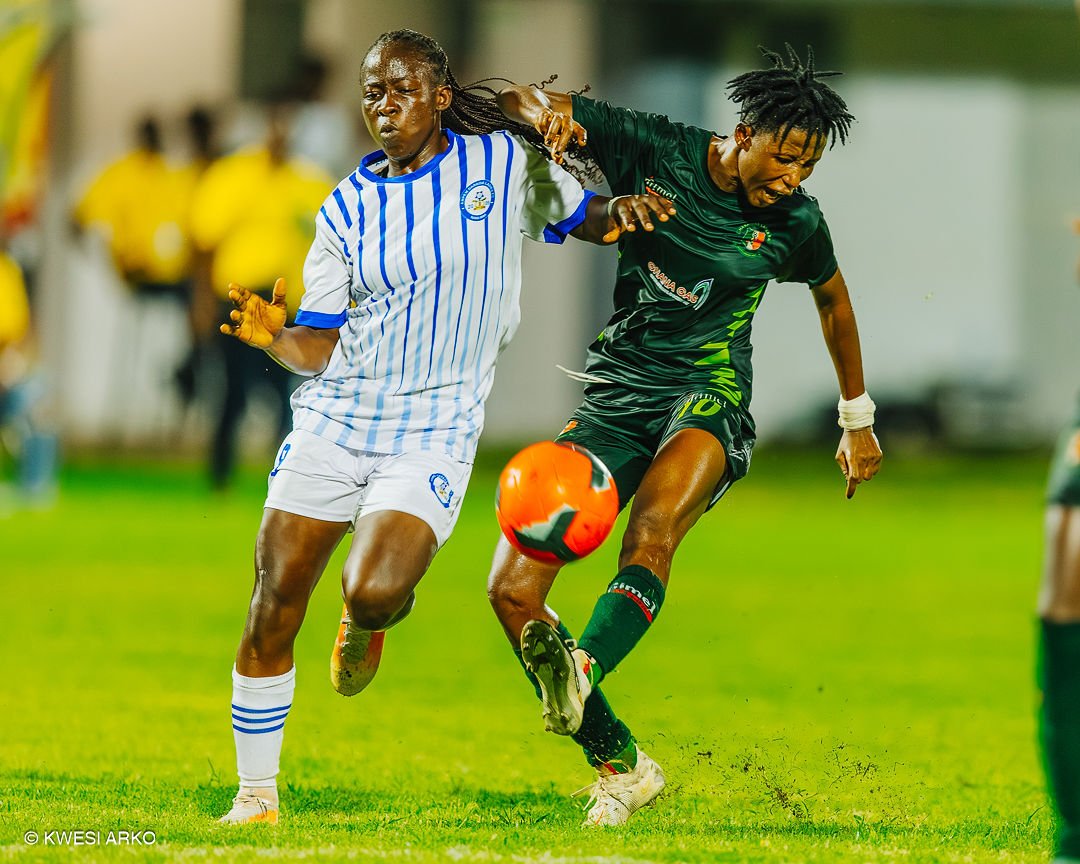 kwesiarko's tweet photo. ICYMI- @HasaacasLadies beat Ampem Darkoa Ladies 2-1 to win the Women's Premier League trophy 🏆 https://t.co/5pddqn8g84