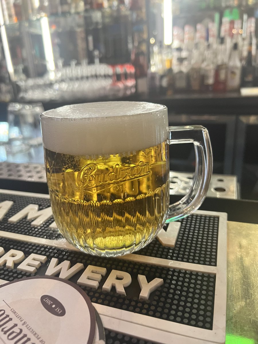 Motorwaybuddy (@motorwaybuddy) on Twitter photo Cracking pint of <a href="/BudvarUK/">The Original Budweiser Budvar UK</a> in the best sports bar in Manchester <a href="/brotherhoodmanc/">The Brotherhood Manc</a> last night. Feeling it a little this am but what a belting night!! Cracking pint of <a href="/BudvarUK/">The Original Budweiser Budvar UK</a> in the best sports bar in Manchester <a href="/brotherhoodmanc/">The Brotherhood Manc</a> last night. Feeling it a little this am but what a belting night!!