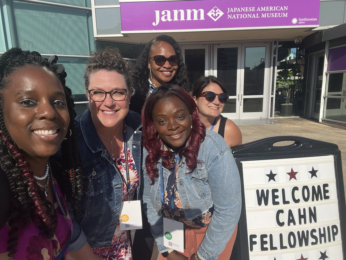 MsSmall2016's tweet photo. Day #1 in LA was unforgettable πππ @CahnFellowship @jbland100!! #Transformative21 @jamuseum https://t.co/dkJoC75SDK