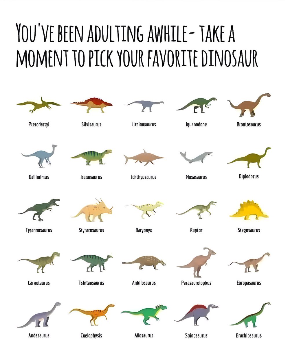 1meyissa's tweet image. Break from the daily grind and pick your ancient animal ally! 🌋 Who&apos;s your spirit dinosaur? #AncientAnimals #FunBreak