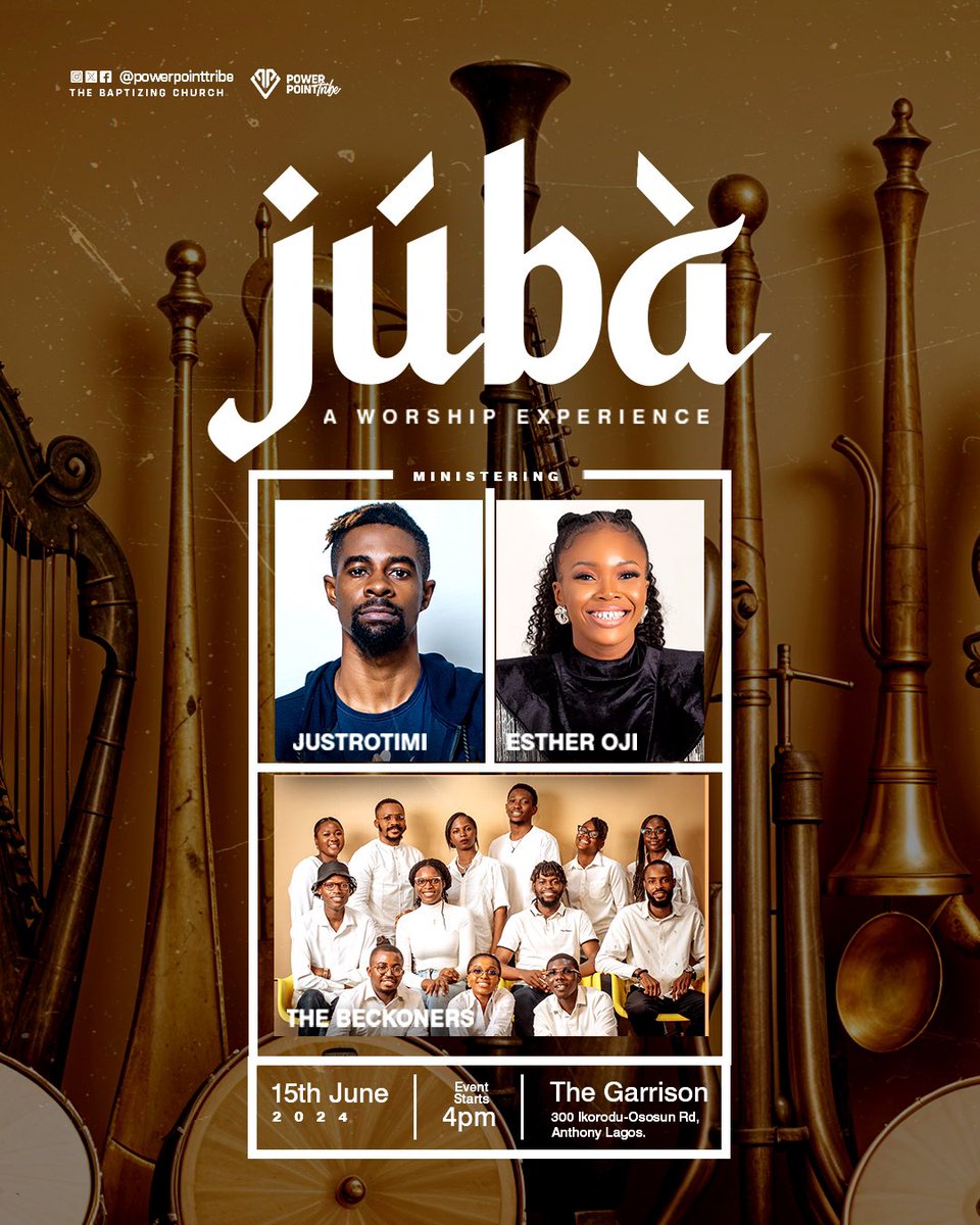 powerpointtribe's tweet photo. The Stage is set🔥
The Ministers are ready🔥🔥
The countdown has begun!🔥🔥🔥

✨Are you ready?!

#6daystoJÚBÀ
#worshipevent
#powerpointtribe https://t.co/FhAZZHSQrn