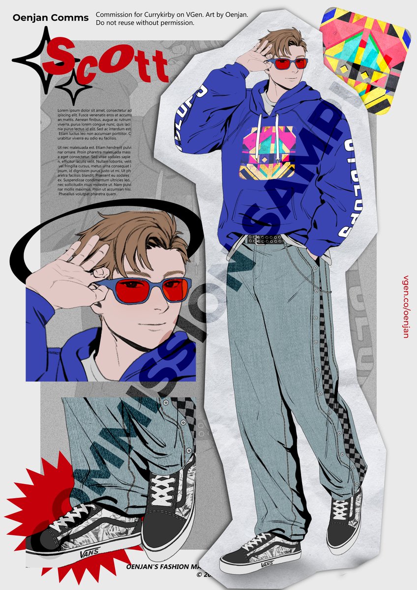 comm for currykirby on VGen #VGenComm 💙