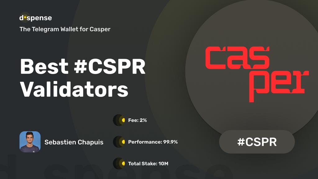 Dspense Wallet (#CSPR, #Telegram) tweet media