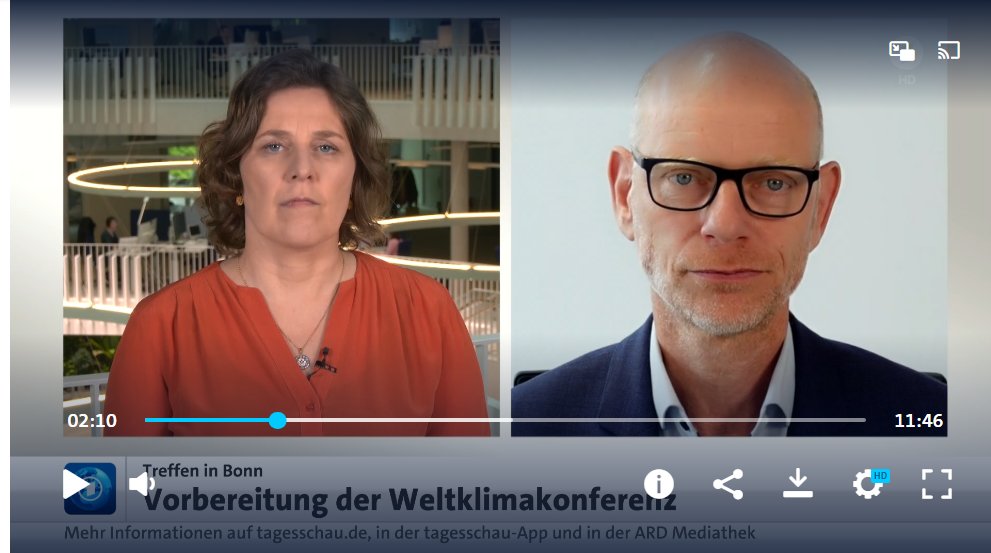 #Cleanthinking (@cleanthinking) on Twitter photo Sehr, sehr sehenswertes Interview mit <a href="/niklashoehne/">Prof Niklas Höhne - only on blsky mastodon threads</a> mit <a href="/tagesschau/">tagesschau</a>
#Klimawandel #Hochwasser #Klimakrise
tagesschau.de/multimedia/vid… Sehr, sehr sehenswertes Interview mit <a href="/niklashoehne/">Prof Niklas Höhne - only on blsky mastodon threads</a> mit <a href="/tagesschau/">tagesschau</a>
#Klimawandel #Hochwasser #Klimakrise
tagesschau.de/multimedia/vid…