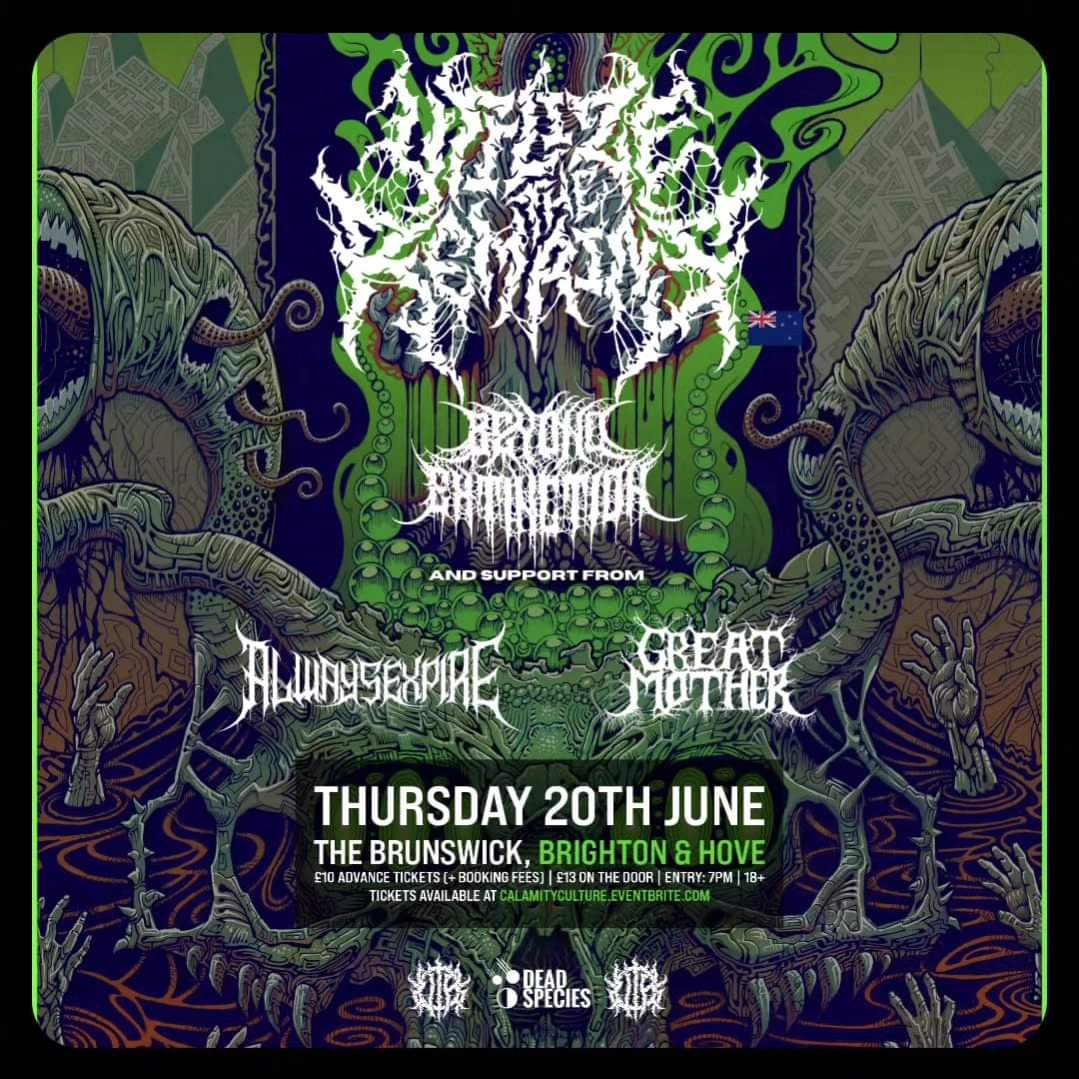 utilizeXremains's tweet photo. 🇬🇧  Thursday 20th June in Brighton &amp; Hove @ The Brunswick UK
#slam #riffs #death #metal #brutal #heavy #music #solarguitars #line6 #extreme #newzealand #party #brutalslammingdeathmetal #blast #beats #live #tour #uk #united #Kingdom  #beyond #extinction #brighton #the #brunswick https://t.co/ytrRSzPlEp