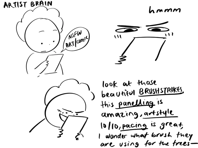 My artist brain fr 
Locking replies cuz of bots 😔 