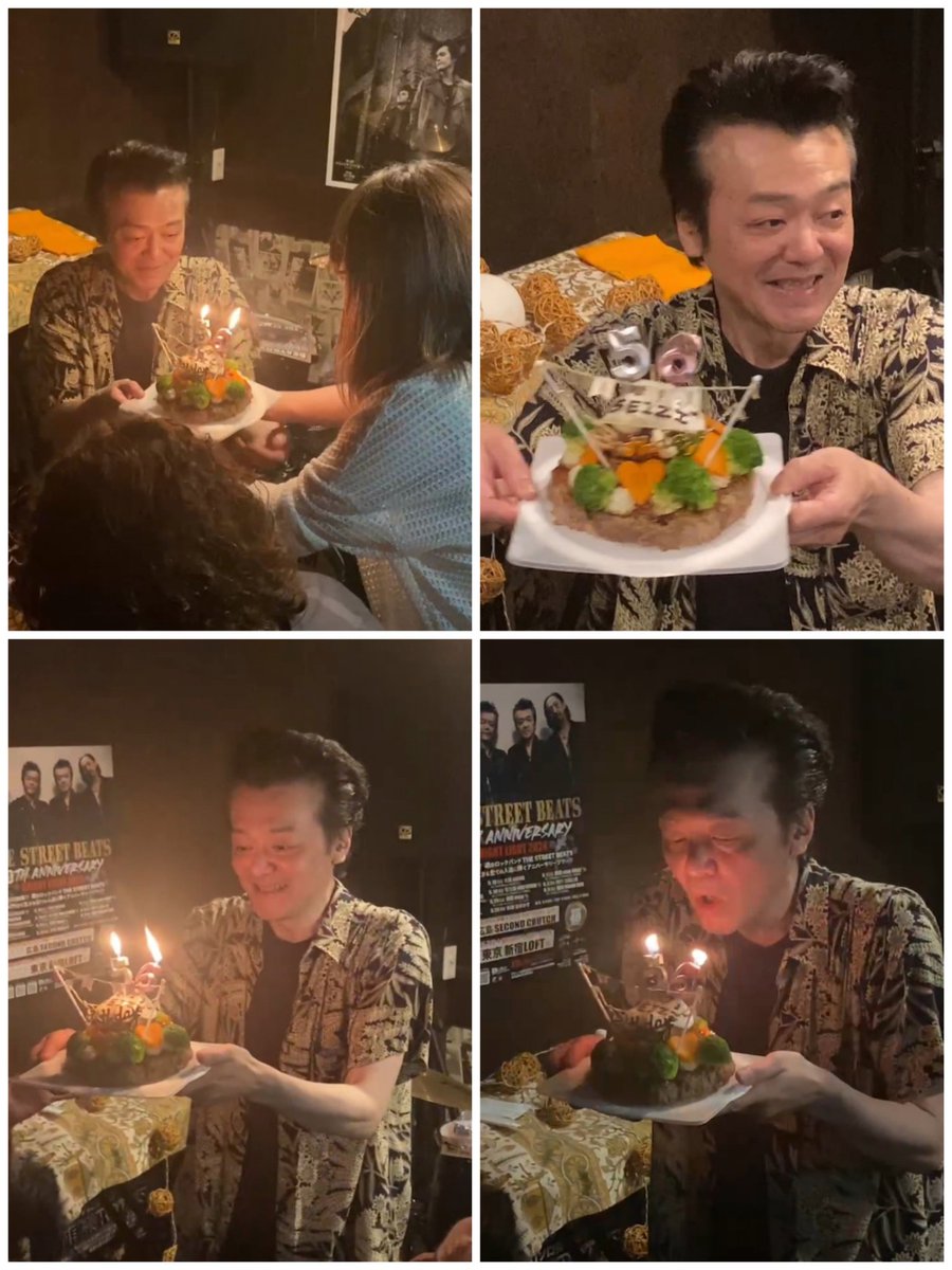 BarAlbum's tweet photo. 6/8㈯SEIZIバースデー🎂
#TheStreetBeats
広島公演後のPARTY
BEATSのライブでみんなアドレナリン出まくってるし
飲みまくってるし🍻
楽しいPARTYになって良かった〜ヽ(=´▽`=)ノ
#SUNNYSIDESTORE
#さりぃちゃん
#BarALBUM https://t.co/34owIYhs4f