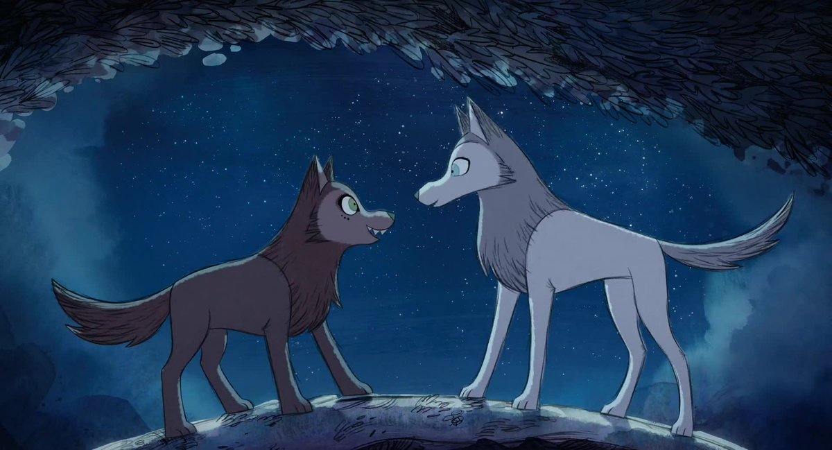WolfwalkersW's tweet photo. Happy #NationalBestFriendsDay to the best pals in the #Wolfwalkers! https://t.co/XP3iCjmubA