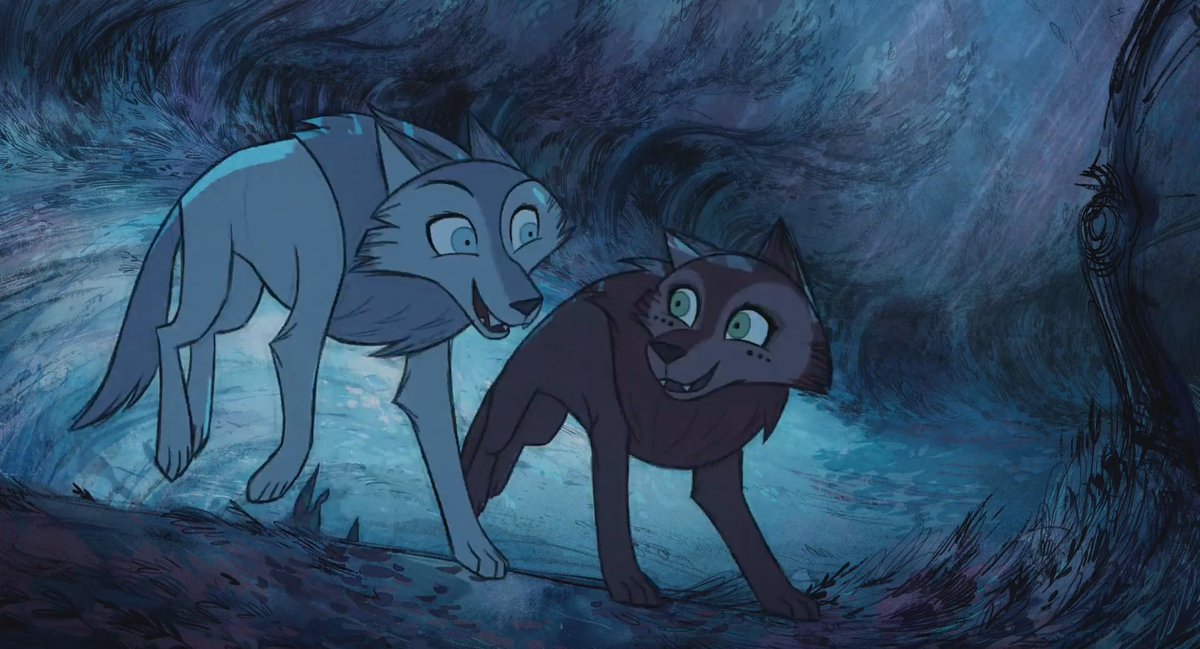 WolfwalkersW's tweet photo. Happy #NationalBestFriendsDay to the best pals in the #Wolfwalkers! https://t.co/XP3iCjmubA