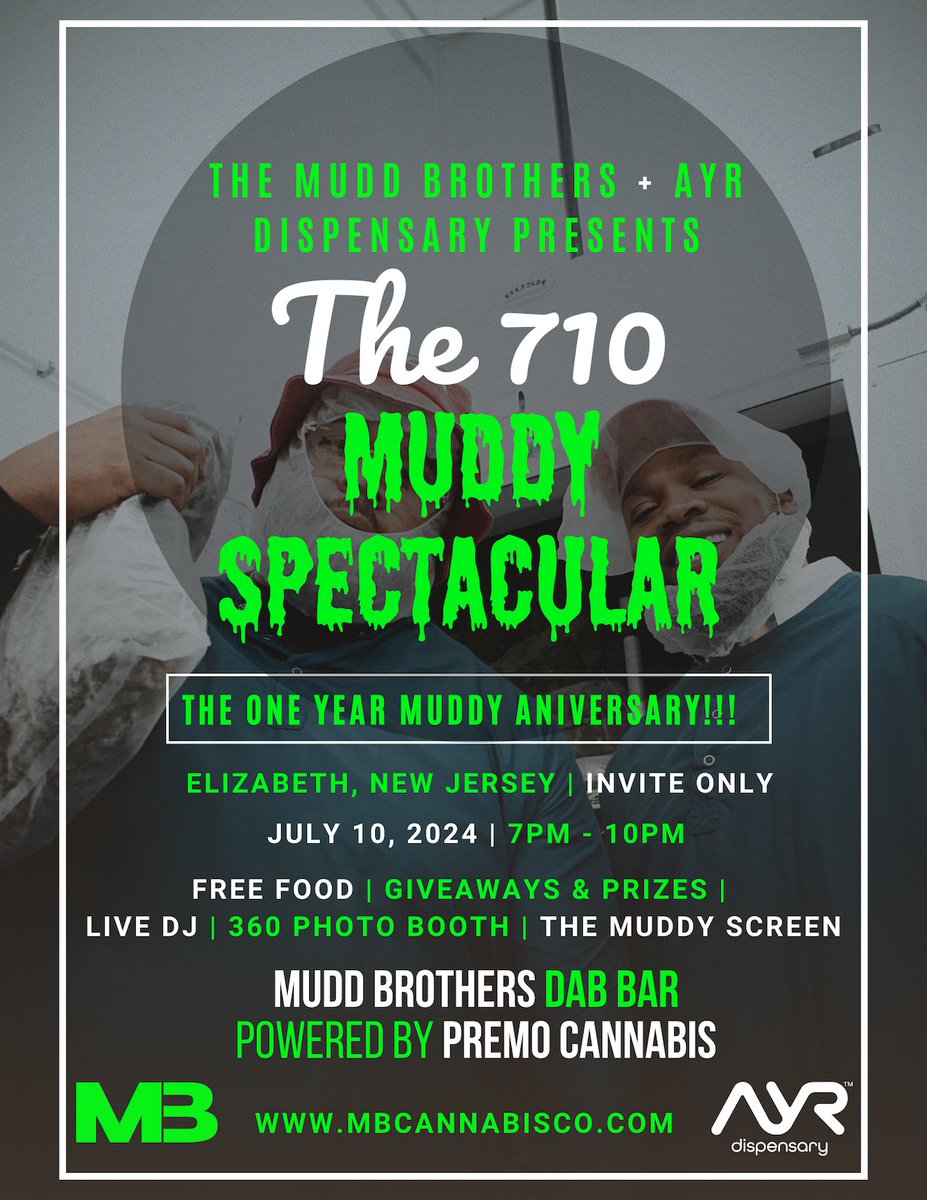 The 710 Muddy Spectacular is going to be a movieeee 🫠💨🎬💚💯🚀

Mbcannabisco.com