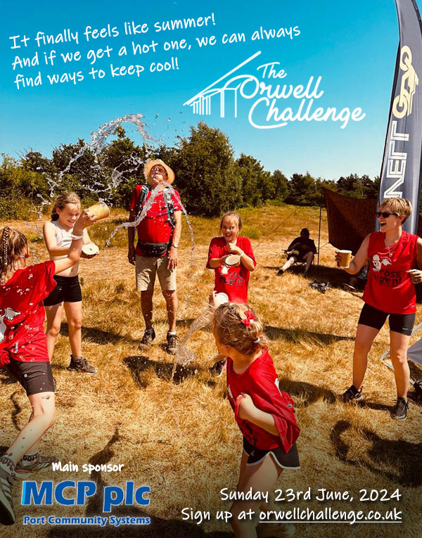 OrwellChallenge's tweet photo. Online registration closes THIS Friday 14th June at midnight #orwellchallenge Sunday 23rd June 😎 https://t.co/hfoE15tAUJ