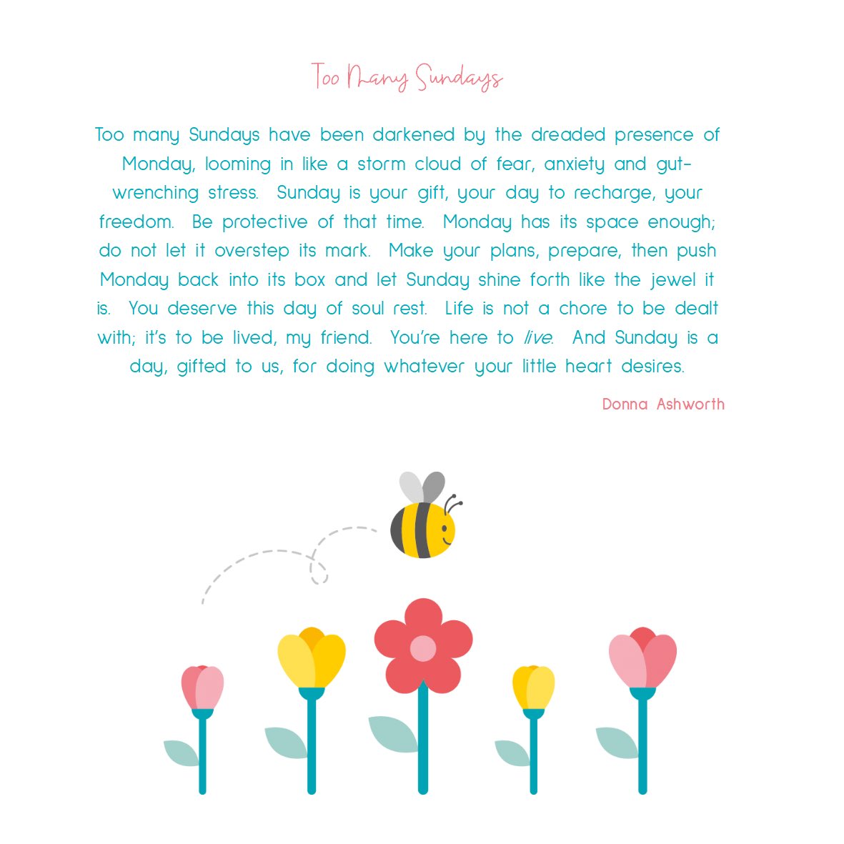 Something to read as you have your morning brew ☕️ 

Vic sent me this when I needed it 💓💓💓 and I pushed Monday into that box and enjoyed my precious day! I hope you do too 😘 xxx

Happy Sunday everyone xxxx

#education #mentalhealthandwellbeing #schools #twittereps