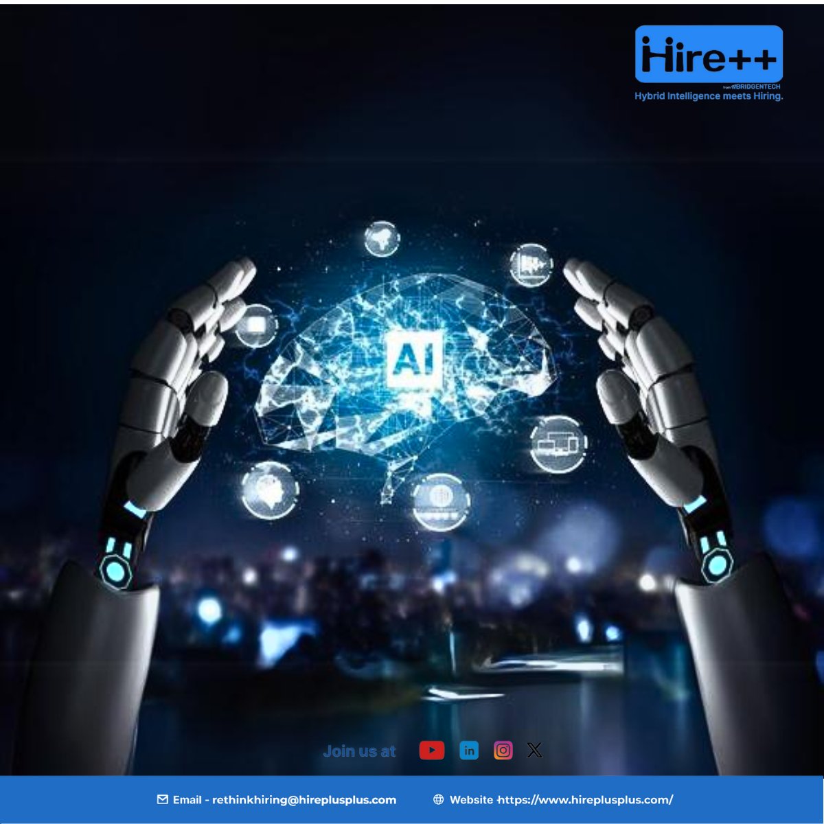 hireplusplus's tweet photo. Revolutionize recruitment with HirePlusPlus at #LondonTechWeek! 🚀  

Our #AI platform reduces time-to-hire by 70%. Join our CEO Mr. Piyush Raj Akhouri for coffee &amp; a chat! 

#LTW2024 #HRTech https://t.co/IxCweBHxzR