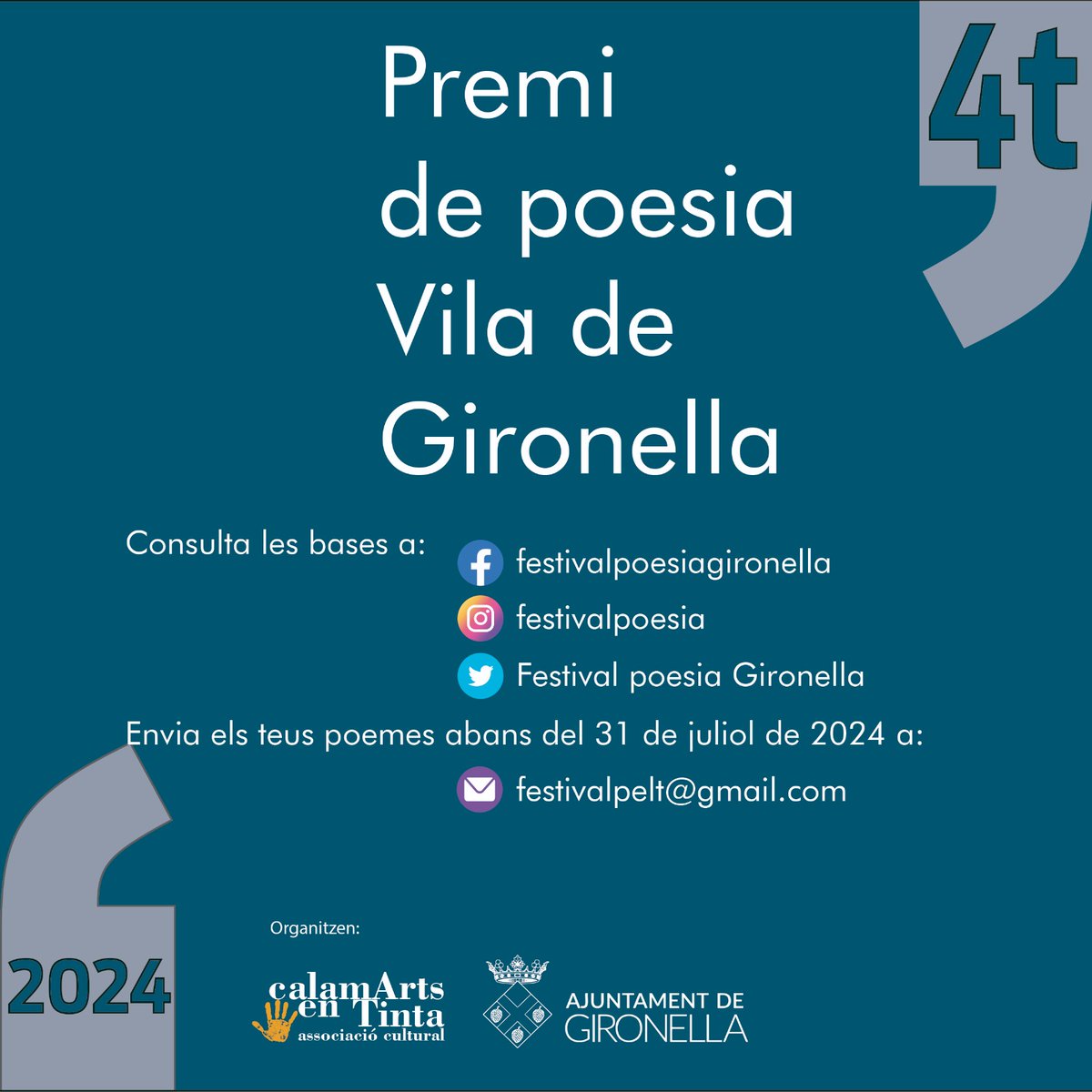 Festival de Poesia Vila de Gironella tweet media