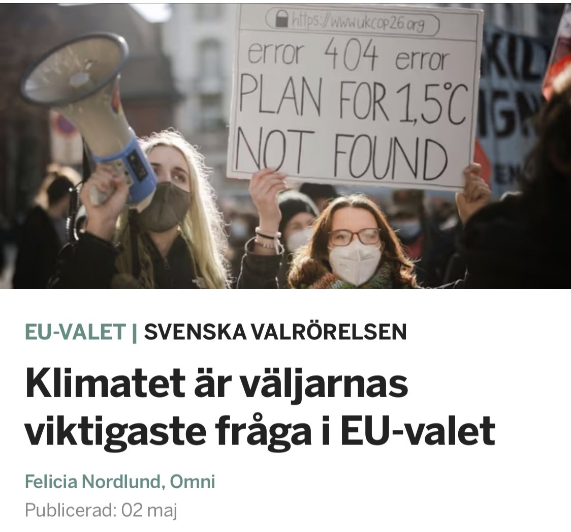 Nu röstar vi för klimatet! #euval