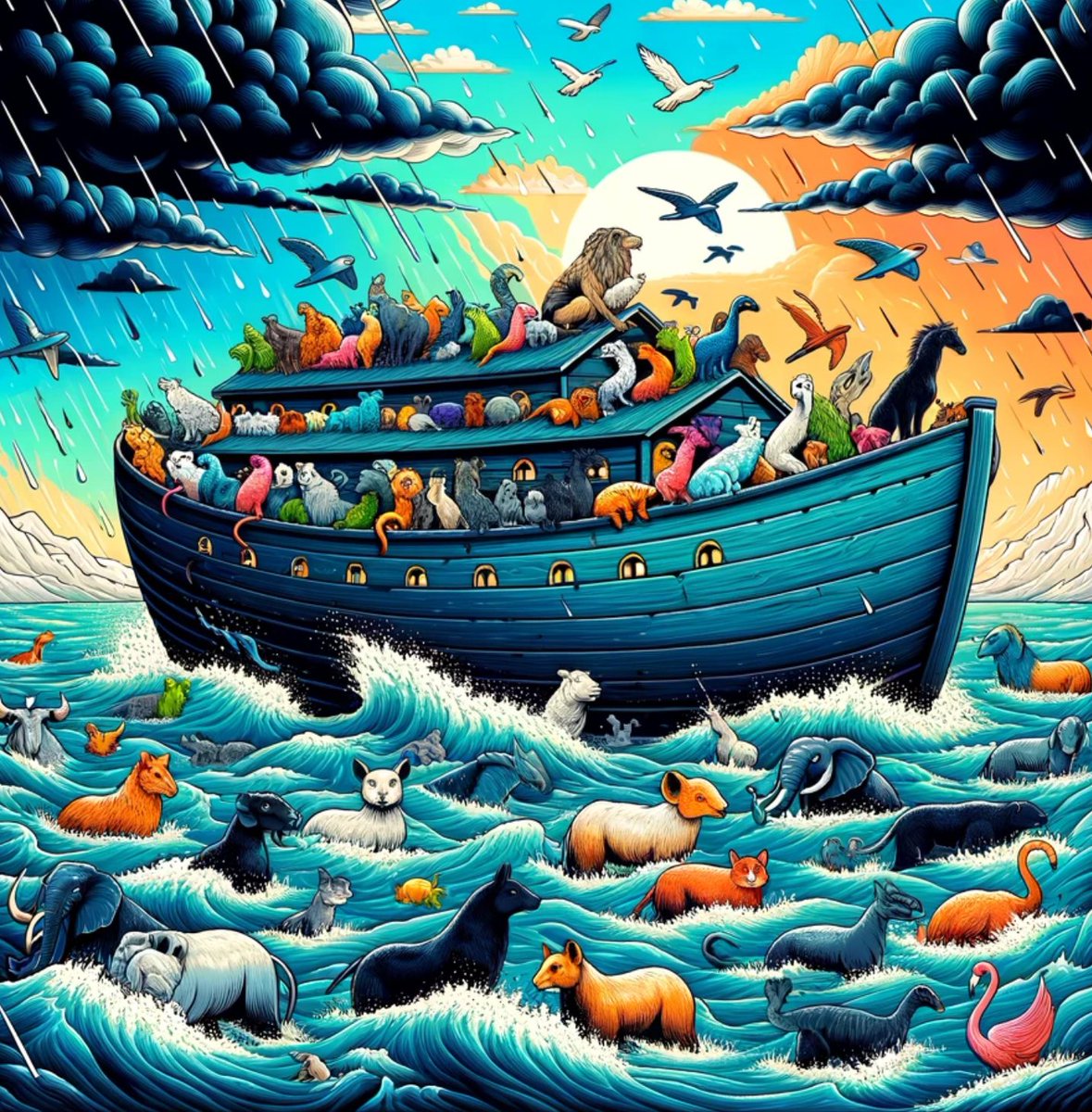 hvgoenka's tweet photo. Lessons from Noah’s Ark https://t.co/KfjmVq8Tig