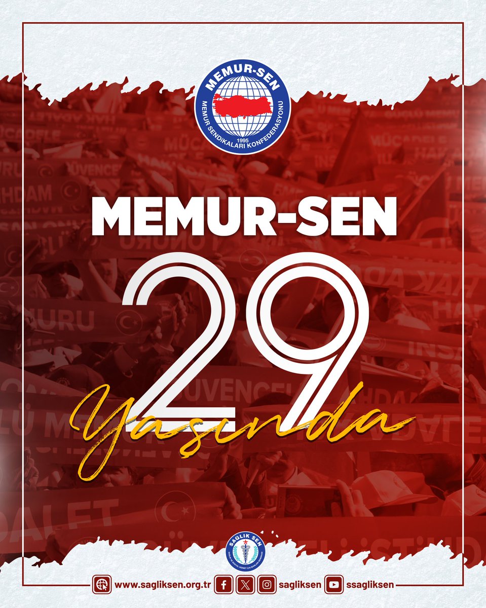 "Umut bir zırh gibiydi omuzlarımda" diyerek sendikacılığa yeni bir soluk getiren merhum Mehmet Akif İnan ve yol arkadaşları bundan tam 29 yıl önce bugün Memur-Sen'i kurdu. 

Kamu görevlilerine umut olmak için ülkemizin refahı için çalışan Memur-Sen, Türkiye'nin en büyük emek