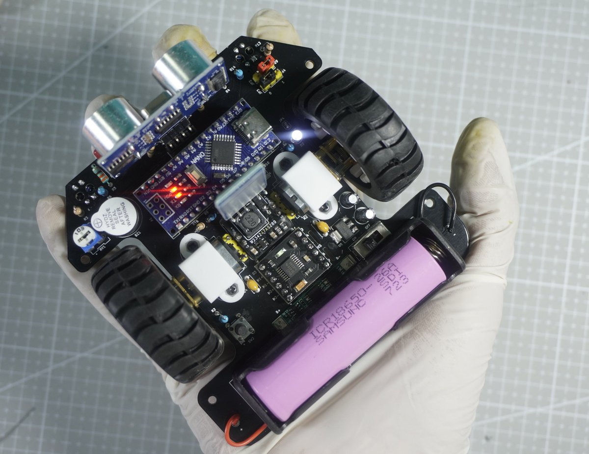 fewalab's tweet photo. meroBot Robotics Kit Arduino DIY
meroBot is a robotics platform based on Arduino which can assembled and soldered. #arduino #electronics #diy #steam #stem #stemeducation @tindie 
https://t.co/F4NwgSEMsT https://t.co/P9ABm4NlRm