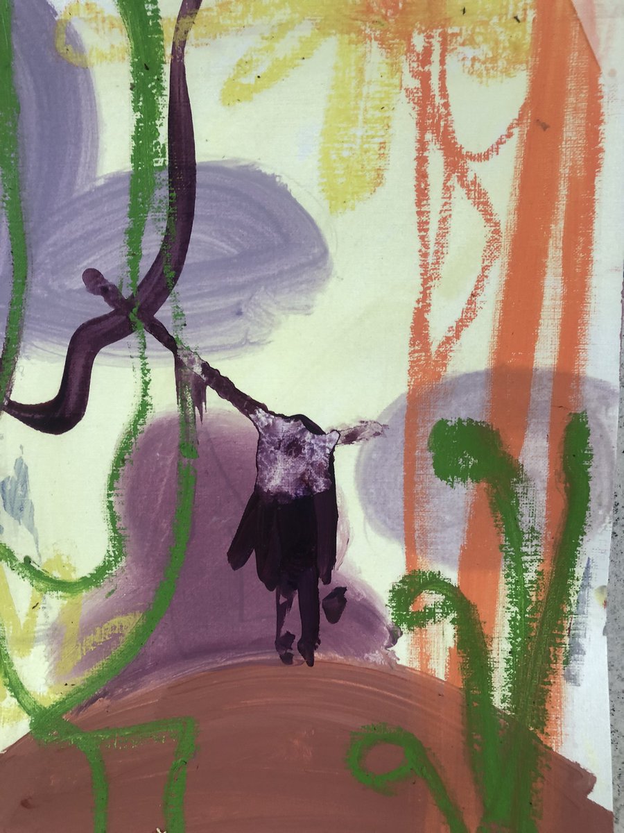 _susiehamilton's tweet image. Andrew Marvell #pastoralpoems ‘Upon Appleton House’, ‘The Garden’, ‘The Mower’, #gardenofeden #fallofman #blotonthelandscape #radiance #shadows #light #figuresinlandscape #andrewmarvellpoems #andrewmarvell #acrylicpainting #worksonpaper