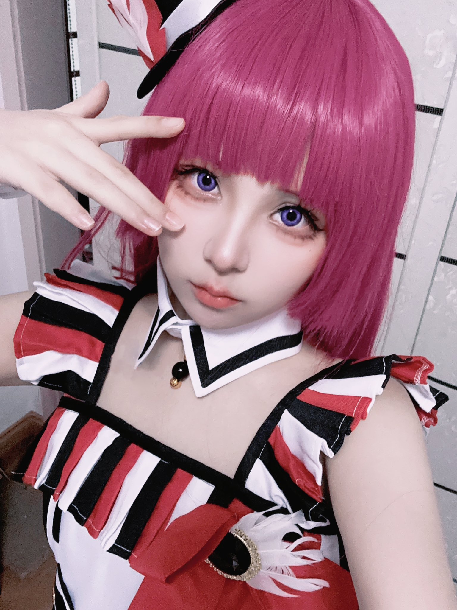 北条そふぃ コスプレ プリパラ プリパラ 北条そふぃ(ホリックトリックサイリウムコーデ