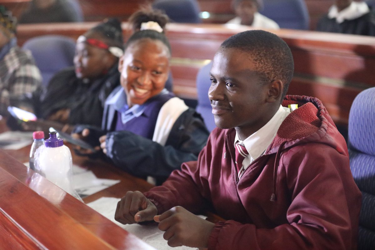 The_DSD's tweet image. Our MVPs showed up and turned up, but that was just the beginning. During the engagements, they demonstrated their awareness of the state of the country and their desire for change by asking the right questions. #ChildProtectionWeek2024 #30YearsOfDemocracy #ICD2024