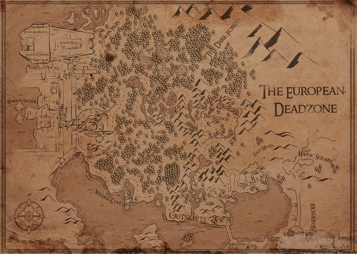rubypearlmoon's tweet photo. I never fully posted all the LOTR style Destiny 2 maps i made a few years ago, so i guess heres a thread of them! And these are fully usable with all the paths between areas and region chests correct!
-
Starting off with the classic, the EDZ and Cosmodrome!
#destiny2 #Destiny2Art https://t.co/MwEn0pz58h