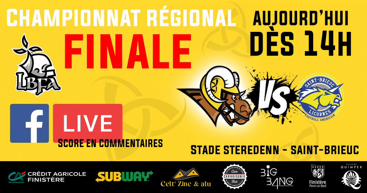 KeltedQuimper29's tweet photo. LIVE SCORE 🏈

Dès 14h, sur notre Facebook : https://t.co/vOciTzNyQB https://t.co/0mr2CD8TVy