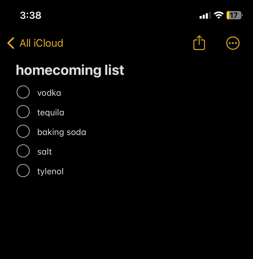 going thru my notes… tf was i on freshman year 😂