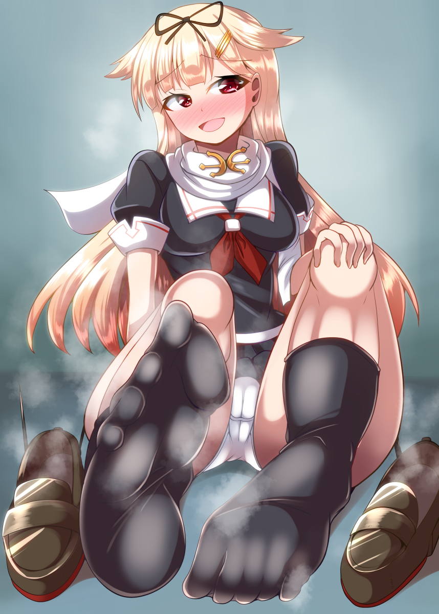 そんなわけでskeb納品しました…!
ムレムレ靴下足裏を嗅がせてくれる夕立ちゃんです。
ご依頼、ありがとうございました…!(*'ω')
https://t.co/eX6uHeP9xH 