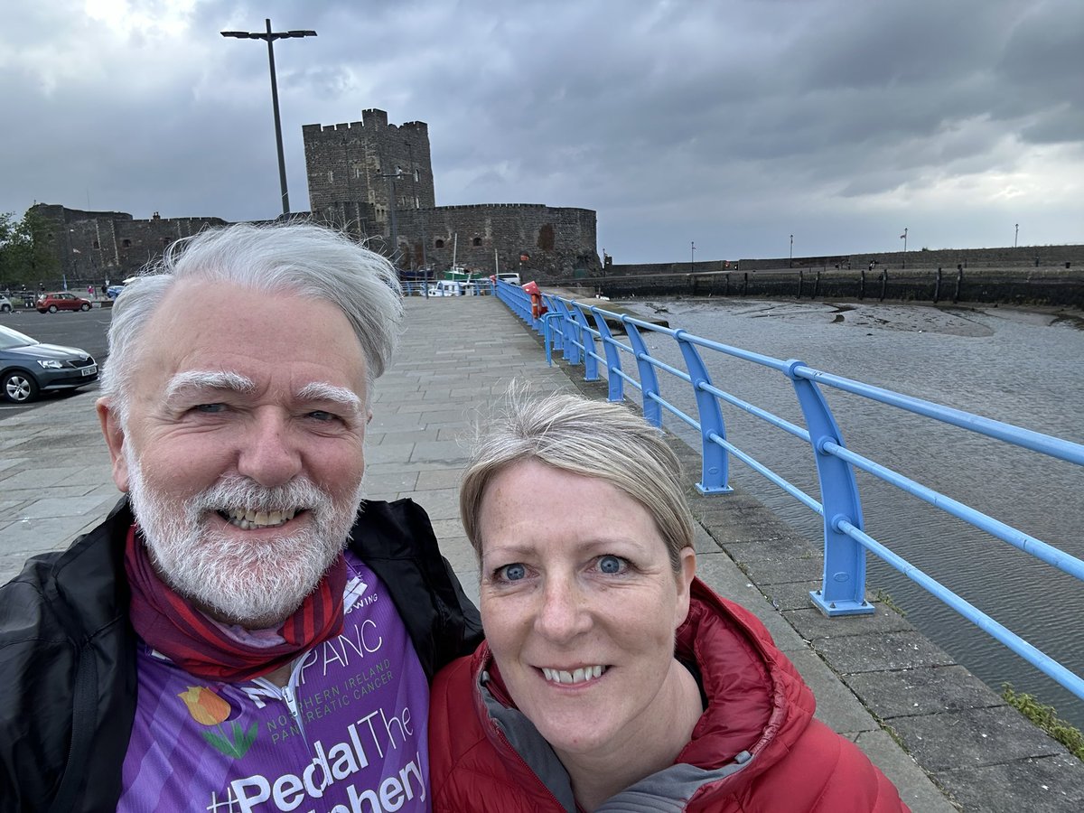 John Dickinson (@johnrdicko) on Twitter photo Waiting in Carrickfergus with <a href="/lstrutt/">Lisa Strutt</a> to start the last leg of #PedalThePeriphery. From here to the Antrim Road into town, out the Lisburn Road and on the bypass to Pond Park Road and finish at Wallace High School. If you see us on the mean green tandem give us a cheer!! Waiting in Carrickfergus with <a href="/lstrutt/">Lisa Strutt</a> to start the last leg of #PedalThePeriphery. From here to the Antrim Road into town, out the Lisburn Road and on the bypass to Pond Park Road and finish at Wallace High School. If you see us on the mean green tandem give us a cheer!!