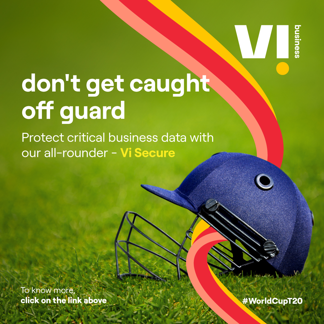 ViBusinessIndia's tweet photo. Block evolving outside threats with an equally evolving security solution like Vi Secure. Here's how it’s your best shot against every kind of cyberthreat: https://t.co/7XvT1VXAFT
#ReadyForNext #ViSecure #WorldCupT20 #IndiavsPakistan https://t.co/0fXKDhOkfX