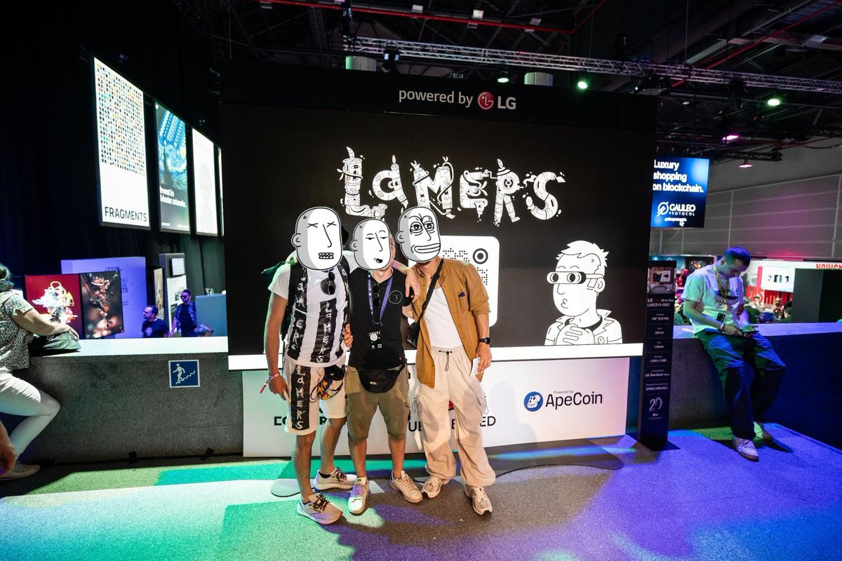 GM and happy sunday all 😎

Time is coming for <a href="/LamersLab/">Lamers</a> launch,
I admit my emotion in thinking that we are almost there.
Love my team, love the vibes, LFG!!!

Thanks <a href="/PublicBored/">The Public Bored 🔥</a> for the pic during <a href="/NFCsummit/">NFC SUMMIT - LISBON - JUNE 4-6 2025</a>