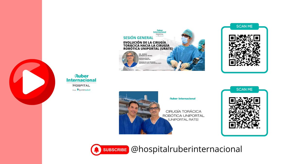 PanchinCarrera's tweet photo. El Dr. @dgonzalezrivas en @RuberInter: "Un cirujano torácico tiene que saber operar por vídeo (#UVATS), por robot (#URATS) y por abierto, y utilizar el robot cuando haga falta". Con URATS se puede "hacer de todo", y tiene ventajas en los casos complejos. https://t.co/VZsqI4qHGN https://t.co/X46BBiSOoD