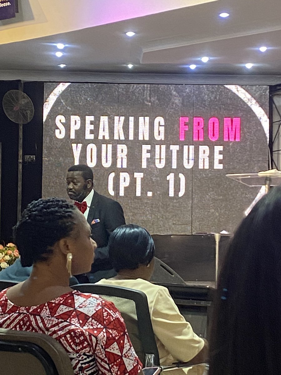 The lower dimension is … “speaking to your future”! The higher dimension is … “speaking from your future”! <a href="/Joeonilede/">Joseph Onilede</a> #iamlighthouse
