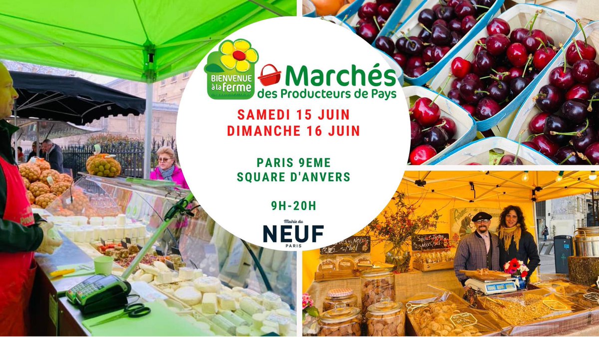 MPP EVENTS (@mpp_events) on Twitter photo MPP EVENTS Marche des producteurs de pays <a href="/Bienvenueferme/">Bienvenue à la ferme France</a> le weekend prochain
Des producteurs aux consommateurs
Des agriculteurs aux consommateurs
#circuitscourts #paris MPP EVENTS Marche des producteurs de pays <a href="/Bienvenueferme/">Bienvenue à la ferme France</a> le weekend prochain
Des producteurs aux consommateurs
Des agriculteurs aux consommateurs
#circuitscourts #paris