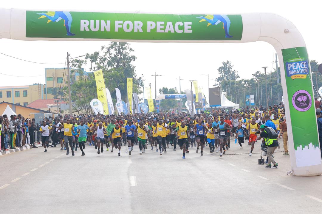 NewTimesRwanda's tweet photo. UPDATE: First daughter Ange #Kagame is one of the thousands who participated in the 10km 'Run for Peace' category of the Kigali International Peace Marathon. #KigaliMarathon2024 https://t.co/kP6jqTocEm