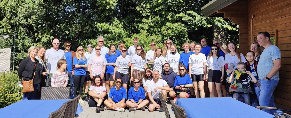 We had a great day! Together with our colleague’s from Belgium with had a great bike ride to rise funds for <a href="/MDBRide4Rare/">UPenn Million Dollar Bike Ride by ODC</a>. Check gofund.me/763ef123 <a href="/VUamsterdam/">Vrije Universiteit Amsterdam (inactief)</a> <a href="/amsterdamumc/">Amsterdam UMC</a> <a href="/GeneticAMS/">Humane Genetica Amsterdam UMC</a>