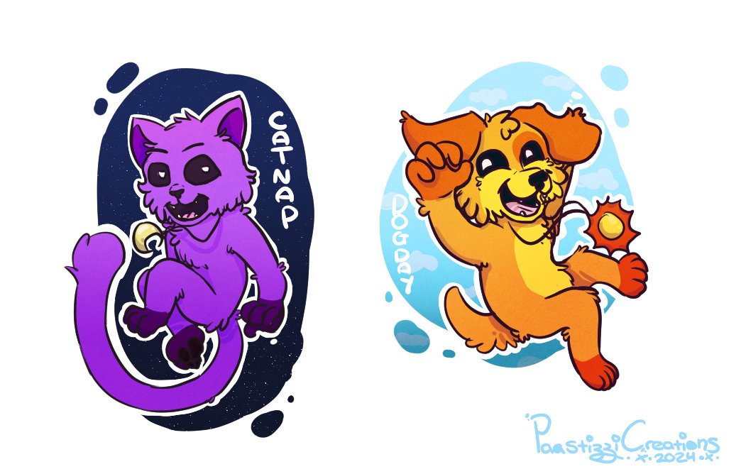paastizzi's tweet photo. Bout time I drew these two, love em to bits. Chapter 3 was fantastic, they both deserved better

Chibi commision are open, going for just $10 aud, get in quick before they fill up!

#poppyplaytime #catnap #dogday #smilingcritters #chibi #poppyplaytimechapter3 #catnapxdogday https://t.co/HShyhVeWp4