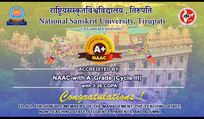 National Sanskrit University, Tirupati tweet media