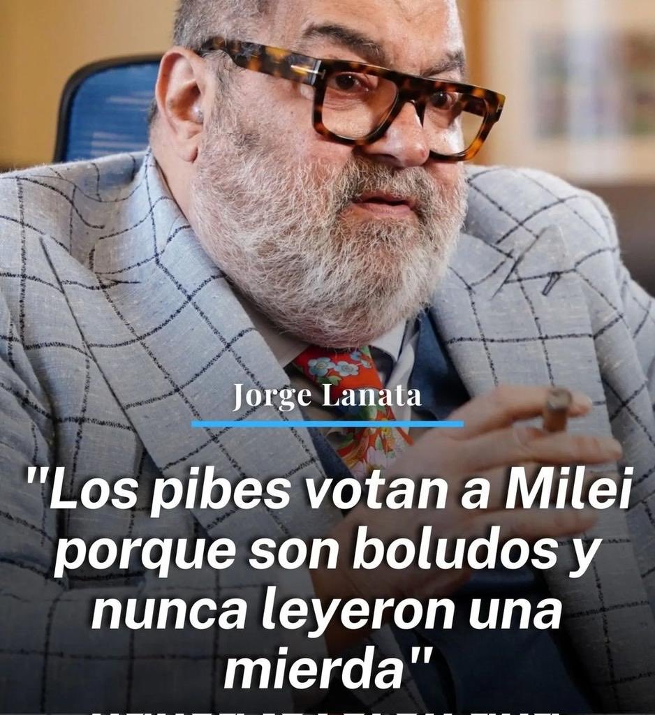 ¿Qué me tuvo que pasar en la vida para tener que publicar una frase de Lanata?